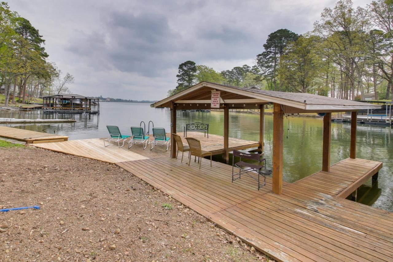 Cozy Lake Cabin With Dock In Hot Springs Natl Park Villa Lake Hamilton Kültér fotó